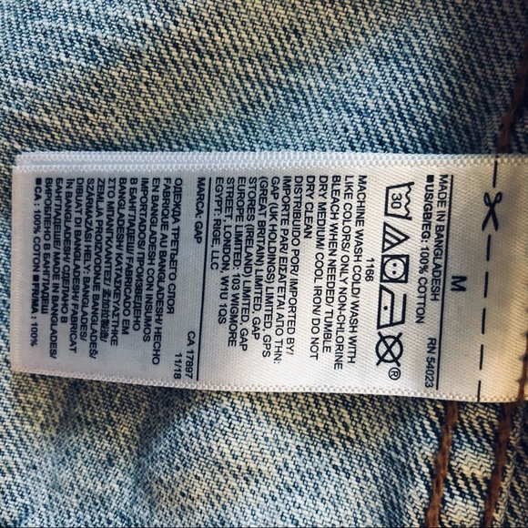 EUC Gap Jean Jacket - Picture 3 of 3